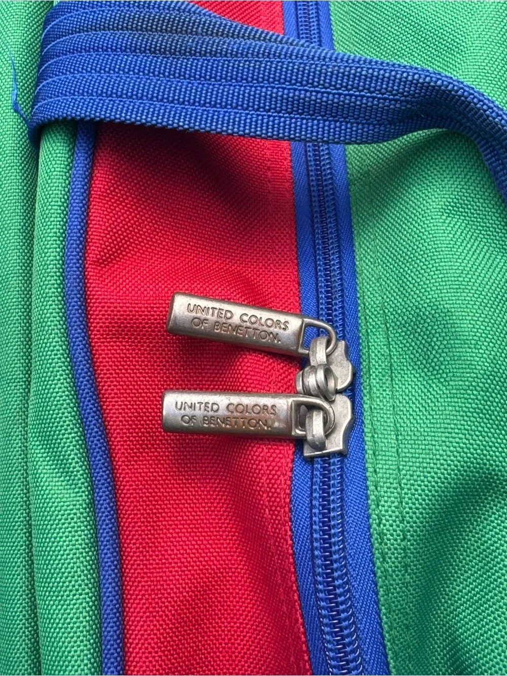 United Colors Of Benetton canvas duffel